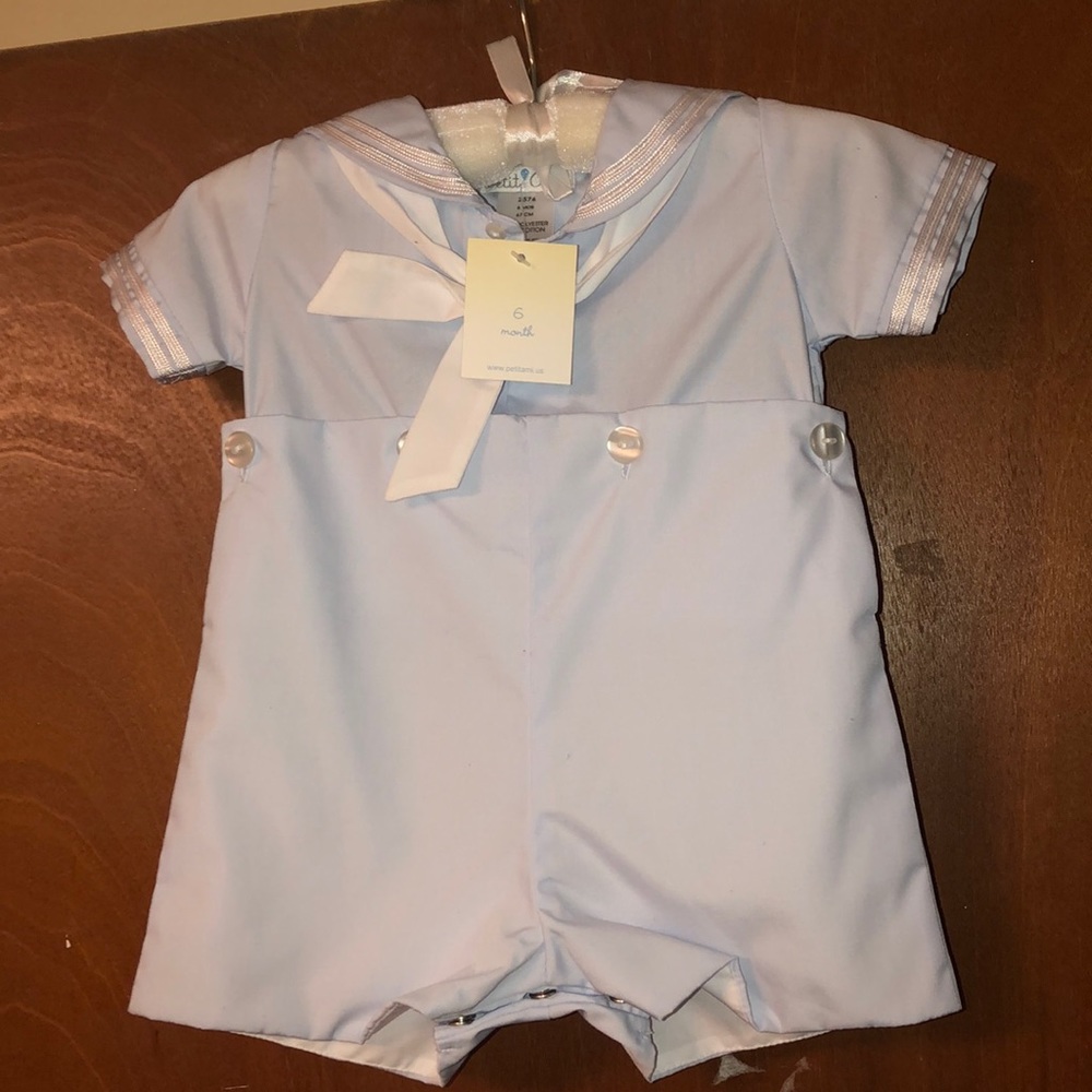 Baby boy shortall